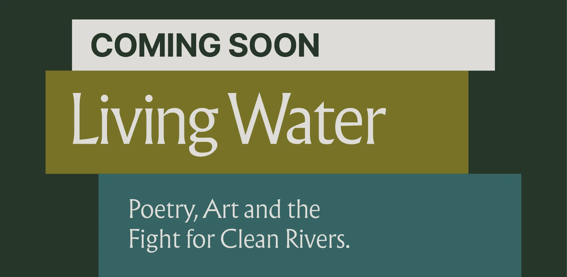 Cambridge Living Water exhibition 2026 Opens March 19